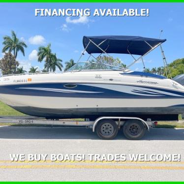 2008 Hurricane sundeck 2400! new upholstery