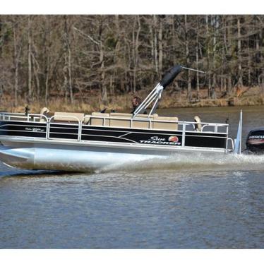 2018 Sun Tracker fishin barge 20 dlx