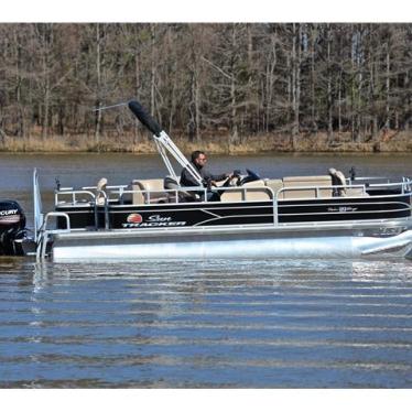 2018 Sun Tracker fishin barge 20 dlx