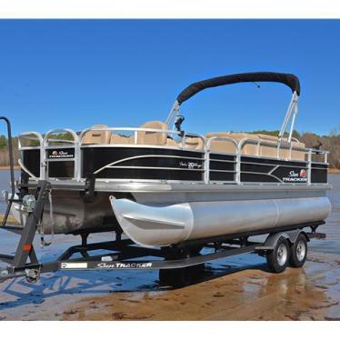 2018 Sun Tracker fishin barge 20 dlx