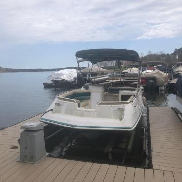 1996 Hurricane 21ft deck boat