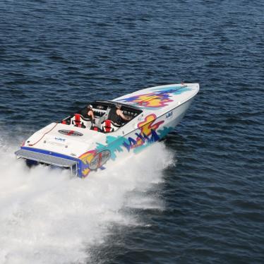 42 Foot Tiger Cigarette Boat In Mint Condition With Matching Dodge Ram ...