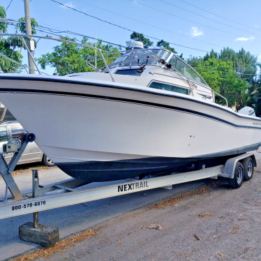 1996 27' Grady White Islander Aluminum Trailer No Reserve 1996 for sale ...