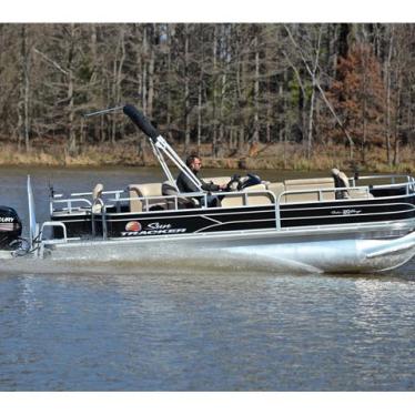 2018 Sun Tracker fishin barge 20 dlx