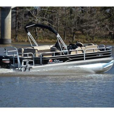 2018 Sun Tracker fishin barge 20 dlx