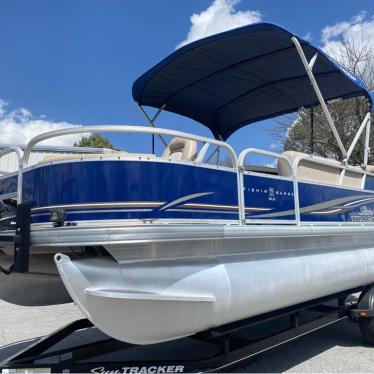 2014 Sun Tracker fishin' barge 22 dlx