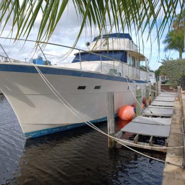 1971 Hatteras 58' Yachtfish For Sale. Priced To Move. No Reserve! 1971 ...