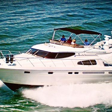 2001 Sealine 51’ Flybridge MotorYacht - Dual Helm - Twin Cummins Diesel ...