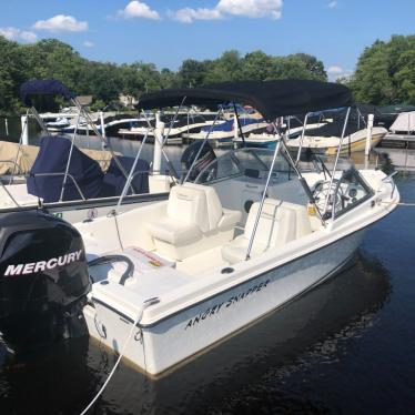 18 Ft. Fiberglass Glassmaster Dual Console Family Fishing Boat Mercury ...