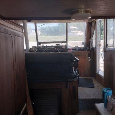 1973 Burns Craft 32' House Boat Located In Godfrey, IL - No Trailer ...