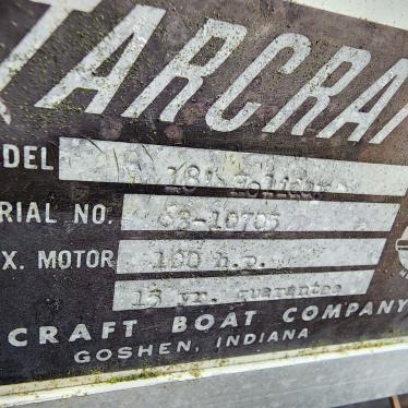 1965 Starcraft 16ft boat