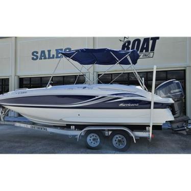 2012 Hurricane 220 sundeck sport ob