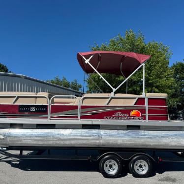 2012 Sun Tracker party barge 22 w/ new 90hp