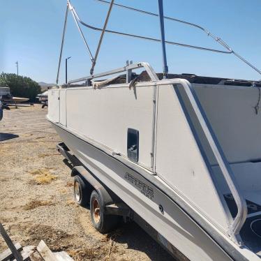 1992 Tracker 24ft pontoon boat