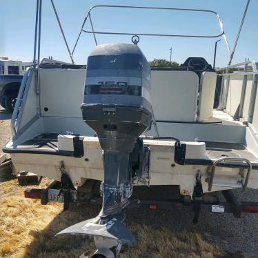 1992 Tracker 24ft pontoon boat