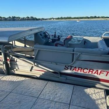 1988 Starcraft 24ft pontoon boat