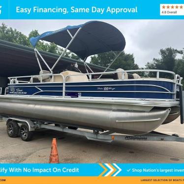 2017 Sun Tracker 22dlx fishing barge