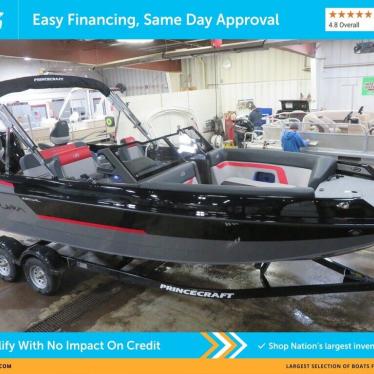 2024 Princecraft ventura230wrlwindshieldswingbackdeckboatmercury4st