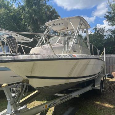 2001 Century 23ft boat