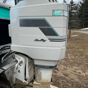 1987 Sun Tracker 24ft pontoon boat