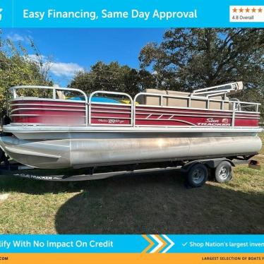 2021 Sun Tracker fishin barge 20 dlx