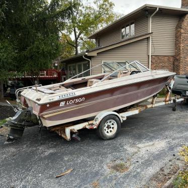 1987 Larson 17ft boat