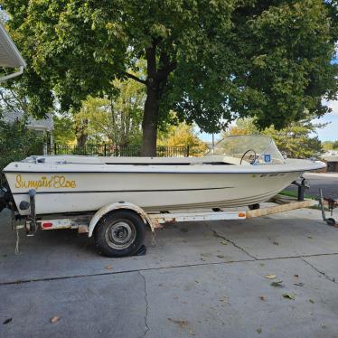 Watercraft 17' Runabout Boat Outboard & Has Trailer 1968