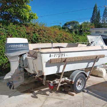 Fiberform 15' Runabout Boat & Has Trailer 1970