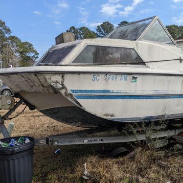 Cruisers 19' Cruiser Boat W/ Clean Title & Trailer 1974