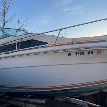 Sea Ray 24' Cabin Cruiser W/ Bill Of Sale And Trailer 1984