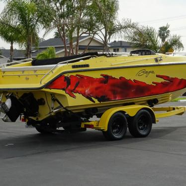 1990 Baja baja marine 226 22' power boat mer-cruiser trailer