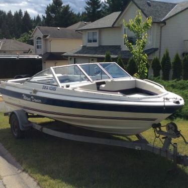 BAYLINER CLASSIC 19 FT 140 HP MERCRUISER BOW RIDER LAKE INSHORE FISHING ...