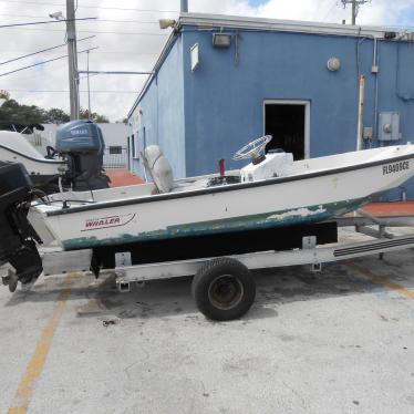 1982 Boston Whaler 130 side helm sport