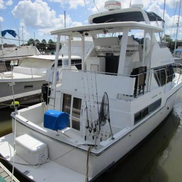 1995 Carver 390 cockpit motor yacht