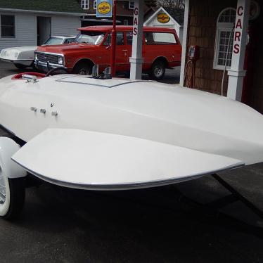 1946 Carver carter custom made hydroplane wood racing boat