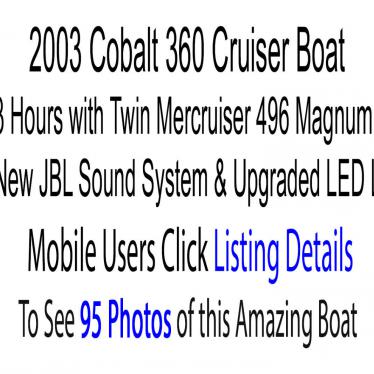 2003 Cobalt 360