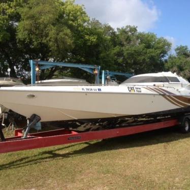 46' COUGAR OFFSHORE RACE BOAT WITH 53' TRAILER -5 TIME WORLD RECORD ...