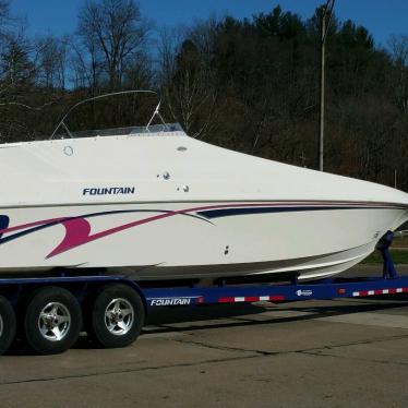 1997 Fountain 38 sport cruiser