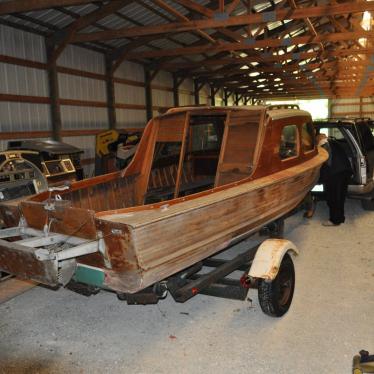 1950 Larson outboard camper special