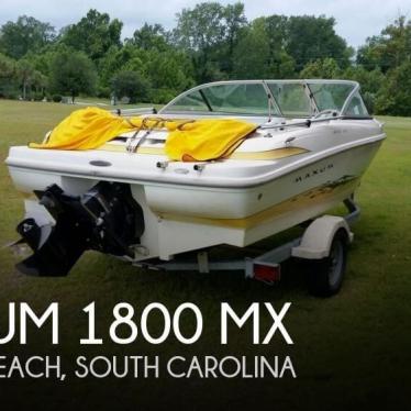 2005 Maxum 1800 mx