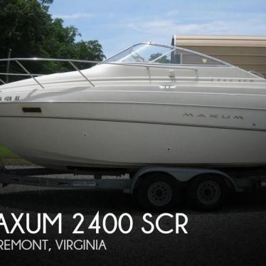 1999 Maxum 2400 scr