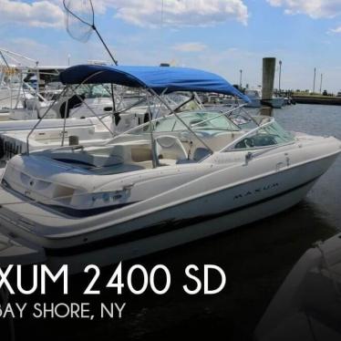 2004 Maxum 2400 sd