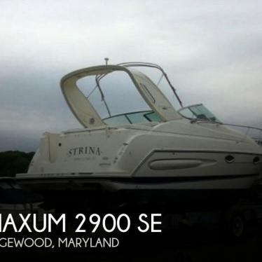 2005 Maxum 2900 se