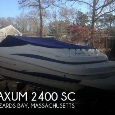 2003 Maxum 2400 sc