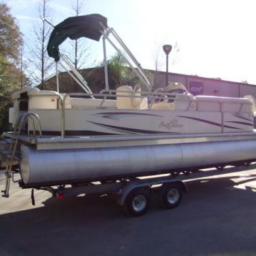 NICE 2008 SUNCHASER / SMOKER-CRAFT 824 FAMILY FISHING PONTOON BOAT ...