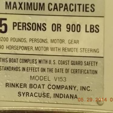 1985 Rinker v153