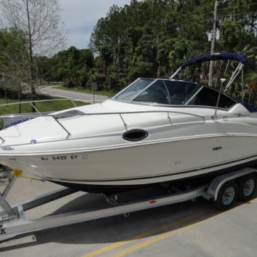 72 HOURS- 2006 SEA RAY 240 SUNDANCER CRUISER CUDDY BOAT MERCRUISER 350 ...