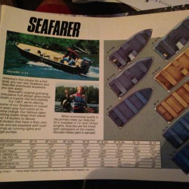 1986 Starcraft 16ft seafarer sf16