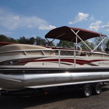 Sun Tracker PARTY BARGE 25 2009 For Sale For $15,000 - Boats-from-USA.com