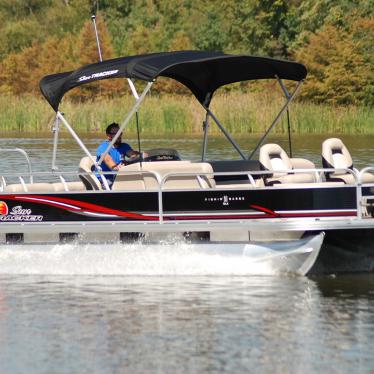 2013 Sun Tracker 24 dlx fishin barge